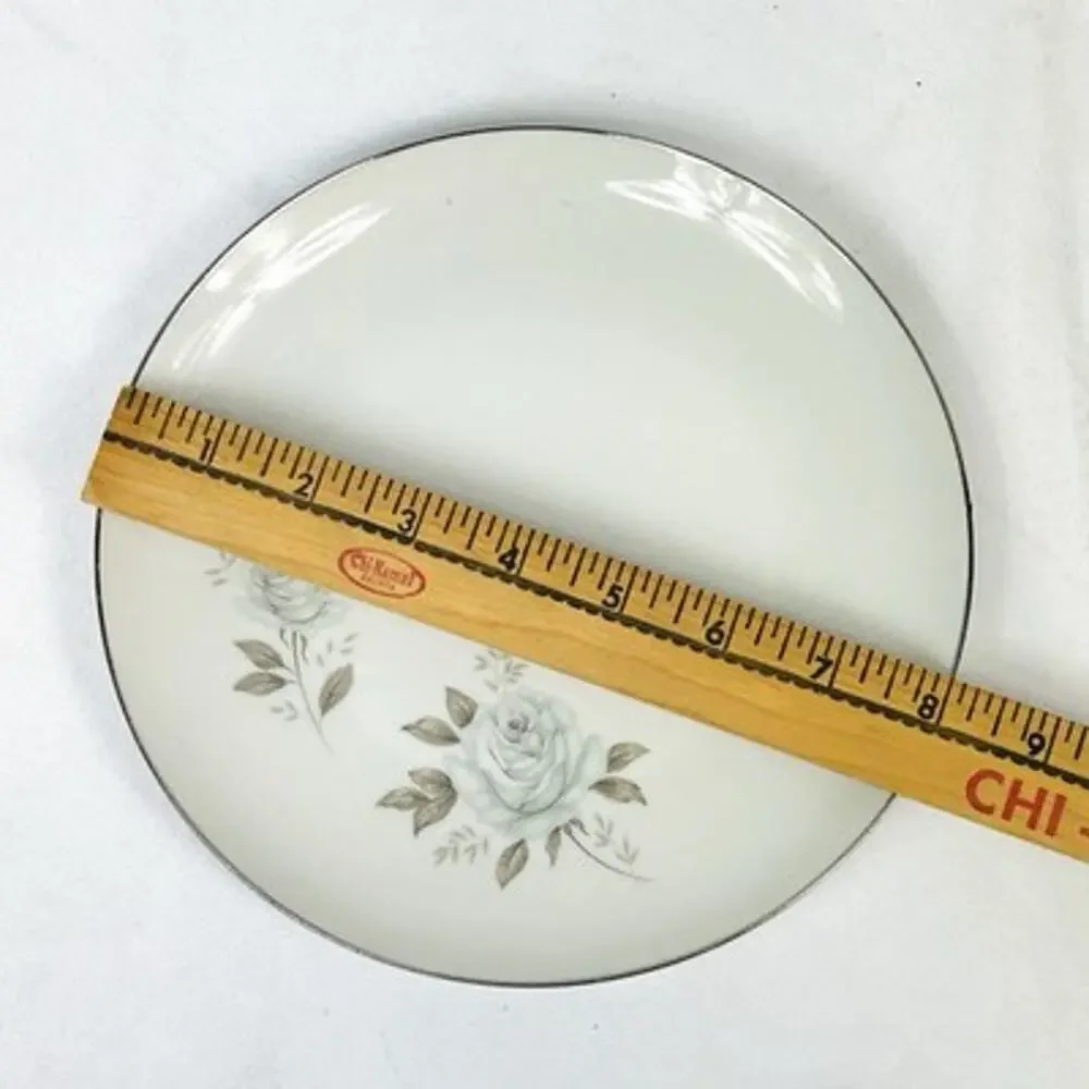 Vintage Lot of Mid-Century Windsor Rose Blue China Japan Plates Bowls